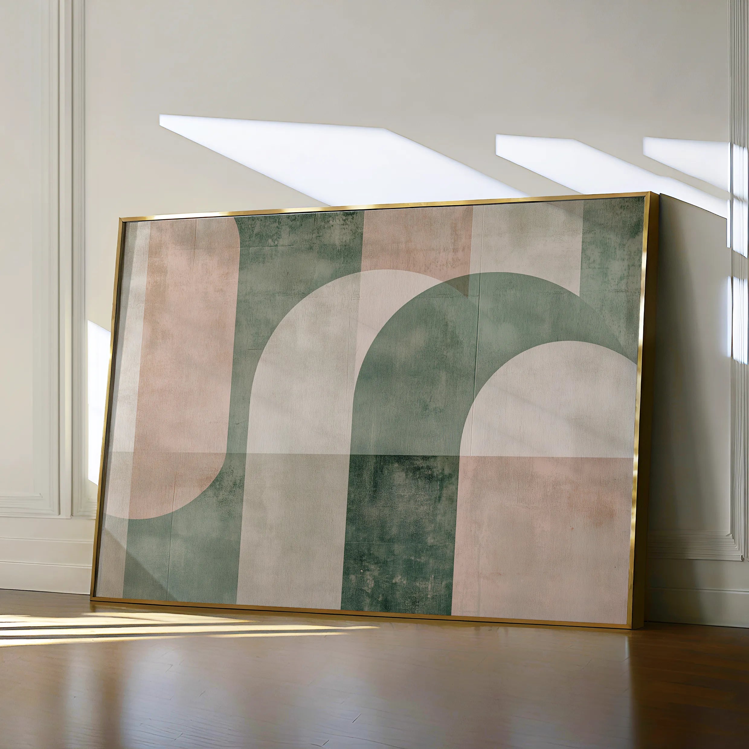 Abstract 626 Canvas Art 18" x 24" / 45 x 60 cm / Black