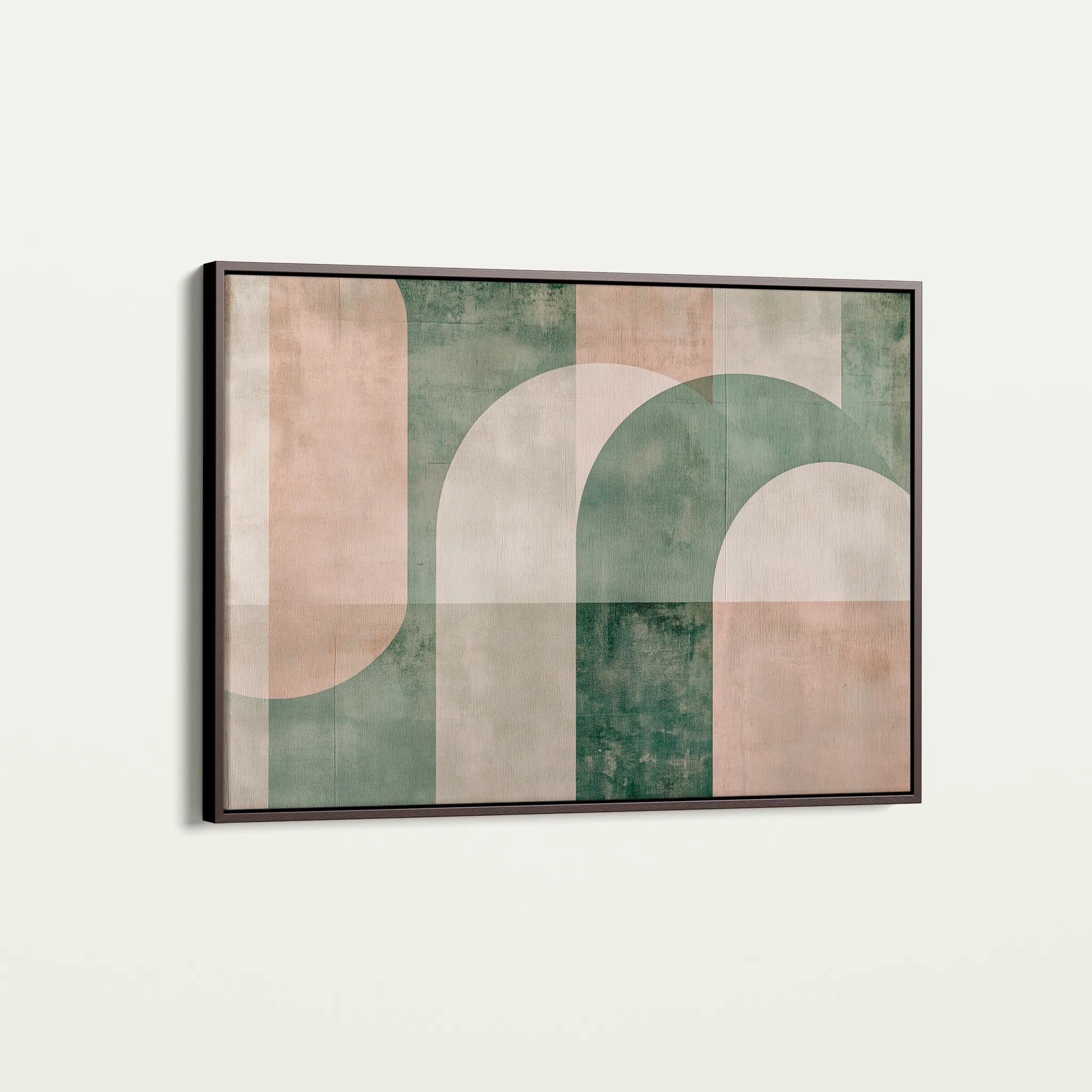 Abstract 626 Canvas Art 18" x 24" / 45 x 60 cm / Black