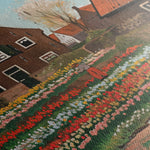 Floral 626 Canvas Art 18" x 24" / 45 x 60 cm / Black