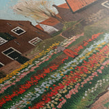 Floral 626 Canvas Art 18" x 24" / 45 x 60 cm / Black