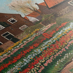 Floral 626 Canvas Art 60 x 40 cm / Black