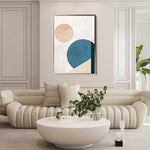 Abstract 627 Canvas Art 18" x 24" / 45 x 60 cm / Black