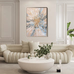 Floral 627 Canvas Art 18" x 24" / 45 x 60 cm / Black