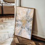 Floral 627 Canvas Art 18" x 24" / 45 x 60 cm / Black