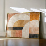 Abstract 630 Canvas Art 18" x 24" / 45 x 60 cm / Black