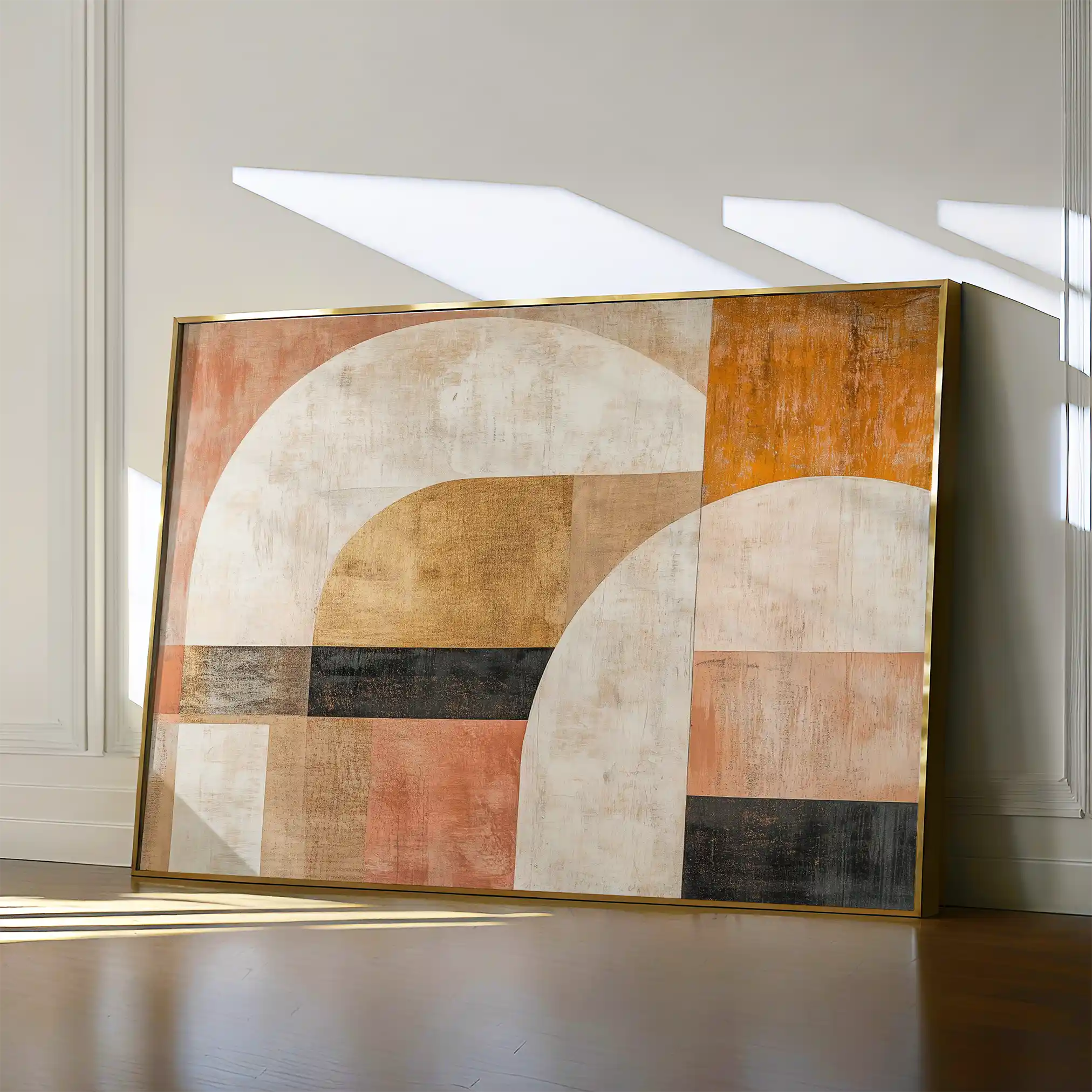 Abstract 630 Canvas Art 18" x 24" / 45 x 60 cm / Black
