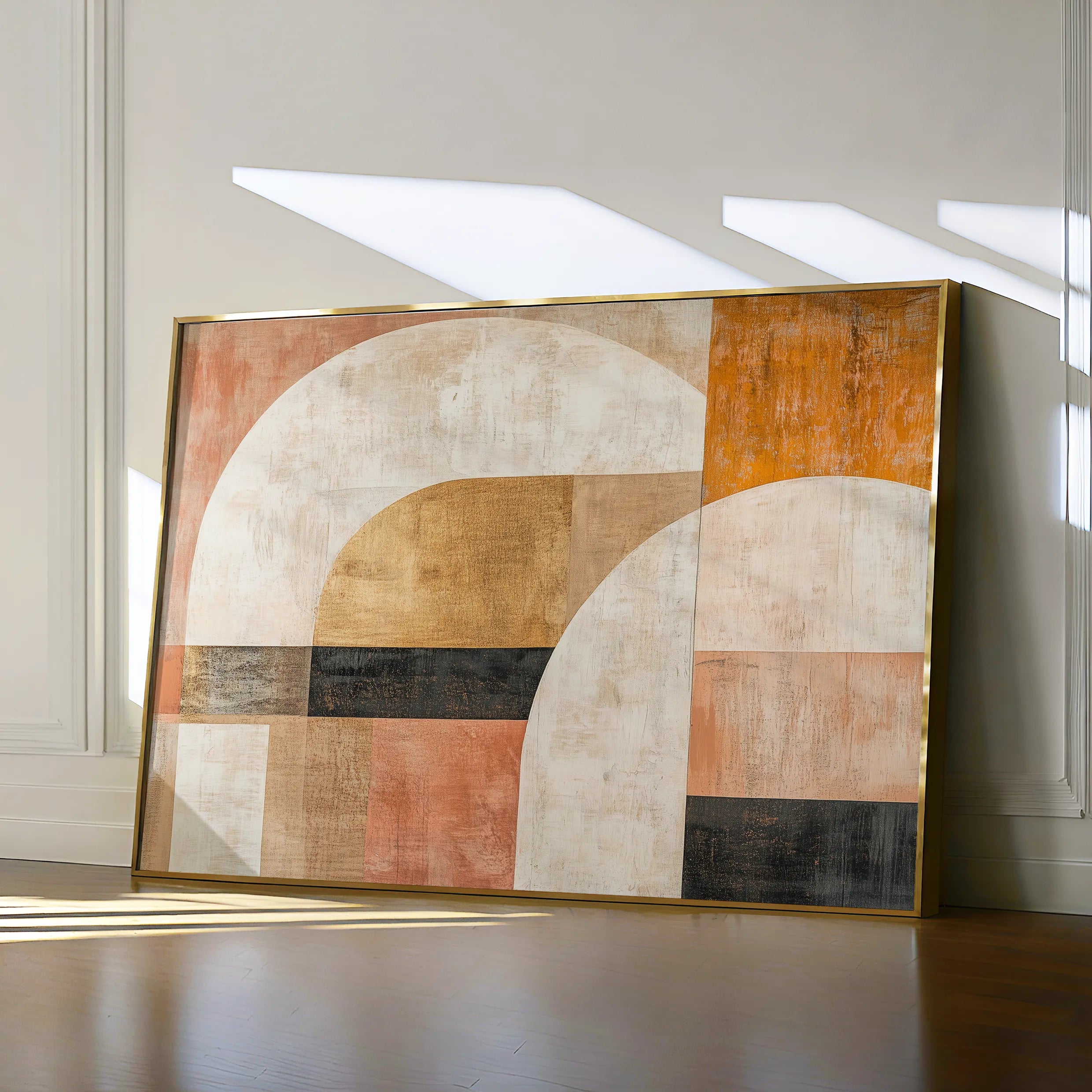 Abstract 630 Canvas Art 18" x 24" / 45 x 60 cm / Black