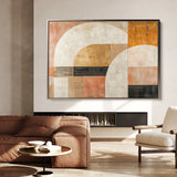 Abstract 630 Canvas Art 18" x 24" / 45 x 60 cm / Black