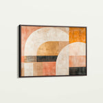 Abstract 630 Canvas Art 18" x 24" / 45 x 60 cm / Black