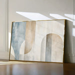 Abstract 632 Canvas Art 18" x 24" / 45 x 60 cm / Black