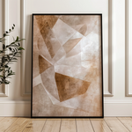 Abstract 633 Canvas Art 18" x 24" / 45 x 60 cm / Black