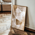 Abstract 633 Canvas Art 18" x 24" / 45 x 60 cm / Black