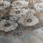 Floral 634 Canvas Art 18" x 24" / 45 x 60 cm / Black