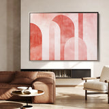 Abstract 635 Canvas Art 18" x 24" / 45 x 60 cm / Black