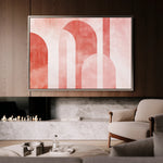 Abstract 635 Canvas Art 18" x 24" / 45 x 60 cm / Black