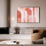 Abstract 635 Canvas Art 18" x 24" / 45 x 60 cm / Black