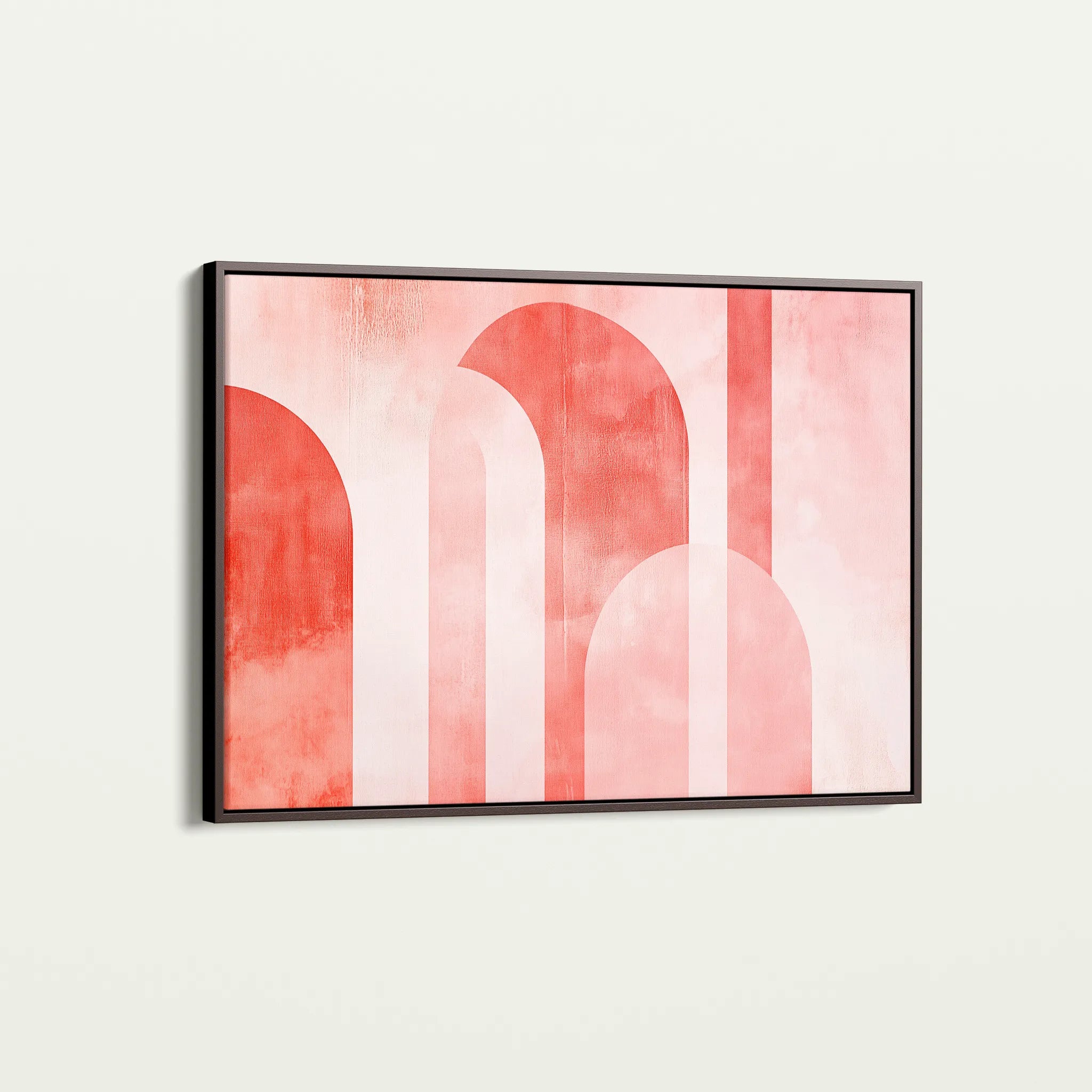 Abstract 635 Canvas Art 18" x 24" / 45 x 60 cm / Black