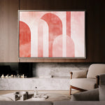 Abstract 635 Canvas Art 60 x 40 cm / Black