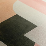 Abstract 636 Canvas Art 18" x 24" / 45 x 60 cm / Black