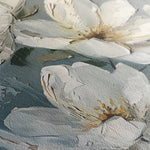 Floral 636 Canvas Art 18" x 24" / 45 x 60 cm / Black
