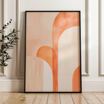 Abstract 637 Canvas Art 18" x 24" / 45 x 60 cm / Black