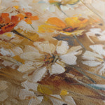 Floral 638 Canvas Art 18" x 24" / 45 x 60 cm / Black
