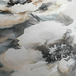 Floral 640 Canvas Art 18" x 24" / 45 x 60 cm / Black