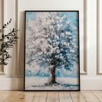 Floral 641 Canvas Art 18" x 24" / 45 x 60 cm / Black