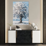 Floral 641 Canvas Art 18" x 24" / 45 x 60 cm / Black