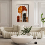 Abstract 642 Canvas Art 18" x 24" / 45 x 60 cm / Black