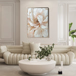 Floral 642 Canvas Art 18" x 24" / 45 x 60 cm / Black