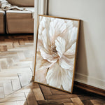 Floral 642 Canvas Art 18" x 24" / 45 x 60 cm / Black