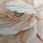Floral 642 Canvas Art 60 x 40 cm / Black