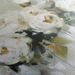 Floral 643 Canvas Art 18" x 24" / 45 x 60 cm / Black