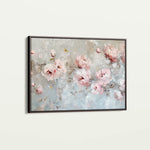 Floral 644 Canvas Art 18" x 24" / 45 x 60 cm / Black