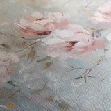 Floral 644 Canvas Art 18" x 24" / 45 x 60 cm / Black