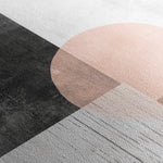 Abstract 646 Canvas Art 18" x 24" / 45 x 60 cm / Black