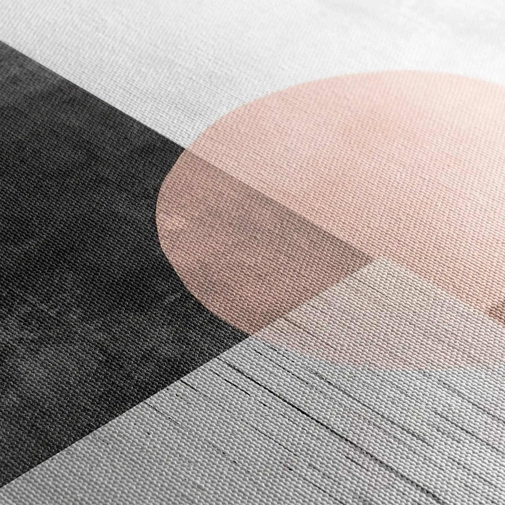 Abstract 646 Canvas Art 18" x 24" / 45 x 60 cm / Black