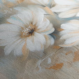 Floral 646 Canvas Art 18" x 24" / 45 x 60 cm / Black