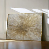 Abstract 648 Canvas Art 18" x 24" / 45 x 60 cm / Black