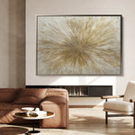 Abstract 648 Canvas Art 18" x 24" / 45 x 60 cm / Black