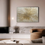 Abstract 648 Canvas Art 18" x 24" / 45 x 60 cm / Black