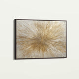 Abstract 648 Canvas Art 18" x 24" / 45 x 60 cm / Black