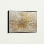 Abstract 648 Canvas Art 60 x 40 cm / Black