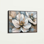 Floral 648 Canvas Art 60 x 40 cm / Black