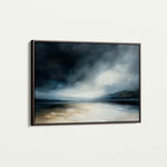 Abstract 650 Canvas Art 18" x 24" / 45 x 60 cm / Black