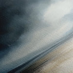 Abstract 650 Canvas Art 18" x 24" / 45 x 60 cm / Black