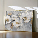 Floral 651 Canvas Art 18" x 24" / 45 x 60 cm / Black