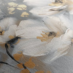 Floral 651 Canvas Art 18" x 24" / 45 x 60 cm / Black