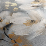 Floral 651 Canvas Art 18" x 24" / 45 x 60 cm / Black
